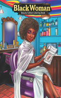 Black Afro American Beauty Coloring Book