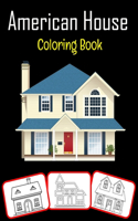 American House Coloring Book