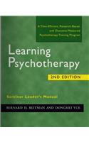 Learning Psychotherapy Seminar Leader's Manual