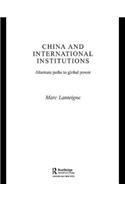 China and International Institutions