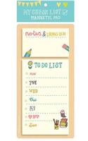 Kate Sutton My Checklist Magnetic Pad