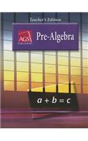 Pre-Algebra Teacher's Edition