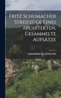 Fritz Schumacher Streifzüge eines Architekten, Gesammelte Aufsätze
