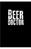 Beer doctor: Notebook Journal Diary 110 Lined pages