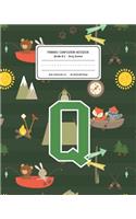 Primary Composition Notebook Grades K-2 Story Journal Q