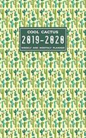 Cool Cactus 2019-2020 Weekly and Monthly Planner