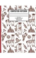 Composition Notebook Wide Ruled