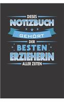 Dieses Notizbuch Gehört Der Besten Erzieherin Aller Zeiten