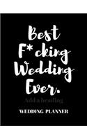 Wedding Planner Checklist