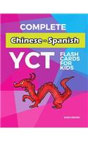 Complete Chinese - Spanish YCT Flash Cards for kids