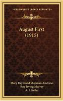 August First (1915)