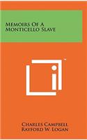 Memoirs of a Monticello Slave