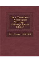 New Testament Apocryphal Writings - Primary Source Edition