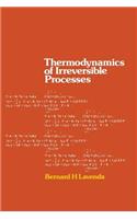 Thermodynamics of Irreversible Processes
