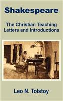 Shakespeare: The Christian Teaching Letters and Introduction