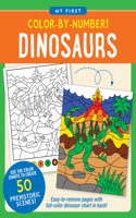 Color-By-Number! Dinosaurs