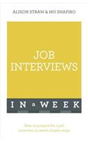 Job Interviews in a Week