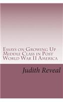 Essays on Growing Up Middle Class in Post World War II America