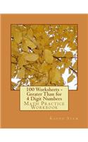 100 Worksheets - Greater Than for 4 Digit Numbers: Math Practice Workbook