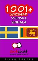 1001+ övningar svenska - sinhala