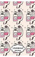 Notebook Dot-grid Perfume Pattern
