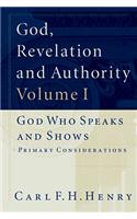 God, Revelation and Authority (Set of 6)