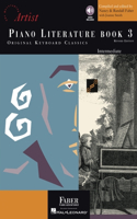 Piano Literature - Book 3 (Book/Online Audio): Developing Artist Original Keyboard Classics Intermediate Level