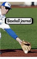 Baseball journal
