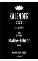 Kalender 2020 für Mathe-Lehrer