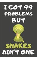 I Got 99 Problems But Snakes Ain't One