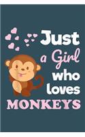Just a girl who loves monkeys