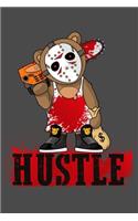 Hustle: Hustle Gift 6x9 Journal Gift Notebook with 125 Lined Pages