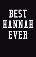 Best Hannah Ever