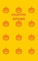 Halloween Notebook: Lined Paper Halloween Composition Book With Creep Scary Pumpkin Journal And Diary 100 Pages For Kids
