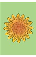 Sunflower Notebook