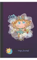 Virgo Journal: Planner and Brain Map Diary: Gift Astrology Zodiac Sun Sign Notebook