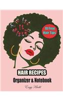 Hair Recipes Notebook