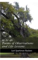 16 to 46 Poems of Observations and Life Lessons