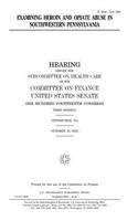 Examining heroin and opiate abuse in southwestern Pennsylvania