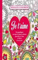 Je t'aime/Messages a colorier
