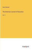 The American Journal of Education