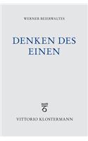Denken Des Einen