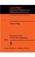 Einführung in die Theorie der Lagerhaltung