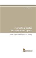 Sampling Nested Archimedean Copulas