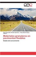 Materiales granulares en pavimentos flexibles