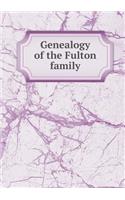 Genealogy of the Fulton Family