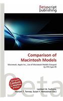 Comparison of Macintosh Models: (English)