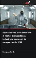 Realizzazione di rivestimenti di nichel di importanza industriale composti da nanoparticelle WS2