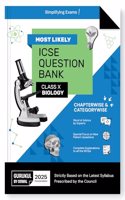 Gurukul By Oswal Biology Most Likely Question Bank for ICSE Class 10 for 2025 Exam - Chapterwise & Categorywise Topics, Previous Years Board Questions, Latest Syllabus, New Paper Pattern