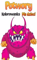 Kolorowanka potworow dla dzieci